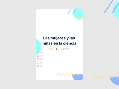 Las mujeres y las niñas en la ciencia